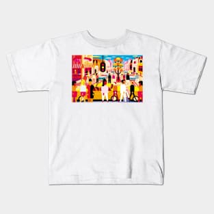 Palm Canyon Boulevard Kids T-Shirt